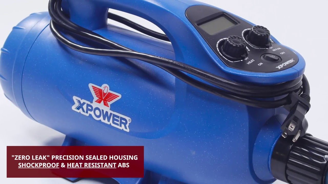 XPOWER Pet Force Dryers YouTube