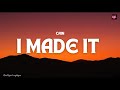 CAIN I Made It Lyric Video Forrestfrank Cain Lyrics mp3