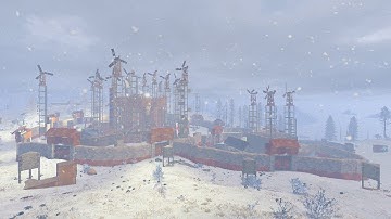 Rustoria EU Long 8 Man base design - 500 Pop - Rust base tour