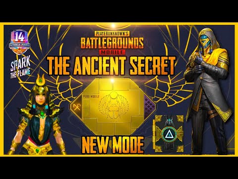 SEASON 14 UPDATE : NEW MYSTERIOUS PYRAMID IN THE ANCIENT SECRET MODE ( PUBG MOBILE )