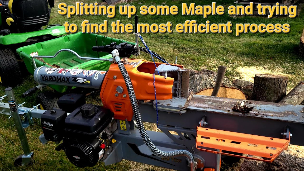 #35 Splitting up some Maple finding the most efficient process - YouTube