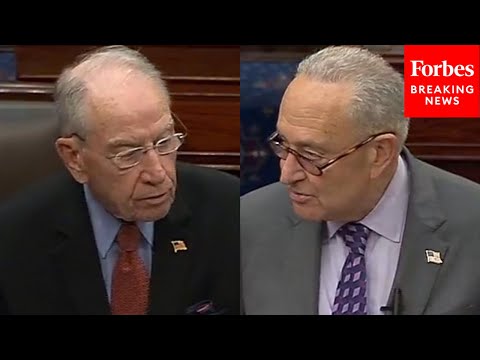 JUST IN: Chuck Grassley Introduces Vote On Key Judicial Nominee, Then Chuck Schumer Blocks It Episode cover