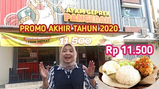 AYAM GEPREK PANGERAN PROMO AKHIR TAHUN PALING MURAH HANYA Rp 11.500 | KULINER CIKARANG BEKASI
