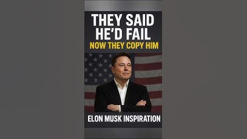 They Said He’d Fail — Now They Copy Him | Elon Musk Inspiration | USA Motivation #tesla #shorts