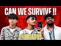 CAN WE SURVIVE 24 HOURS? 🔥Minecraft🔥BGMI🔥Marathon🔥Azar🔥IRL🔥
