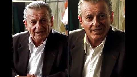Before & after  de aging in The Irishman