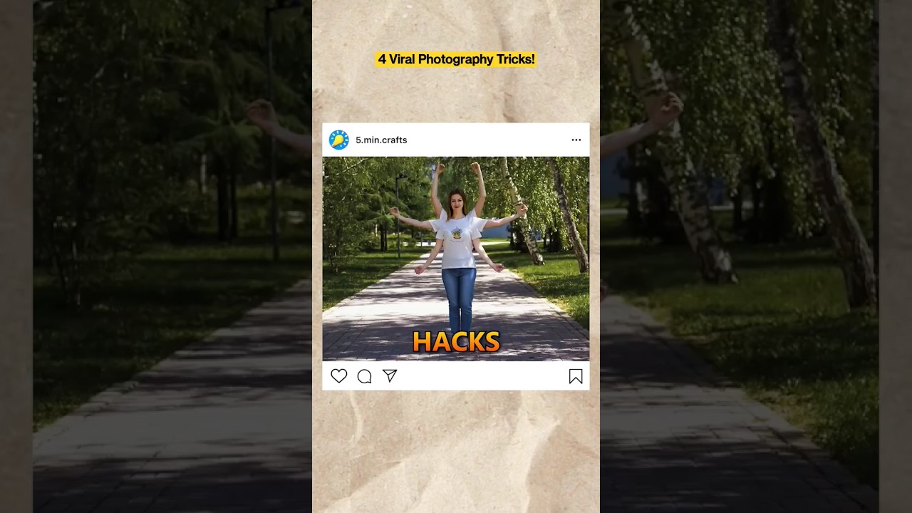 4 Viral Smartphone Photography Tricks! #shorts