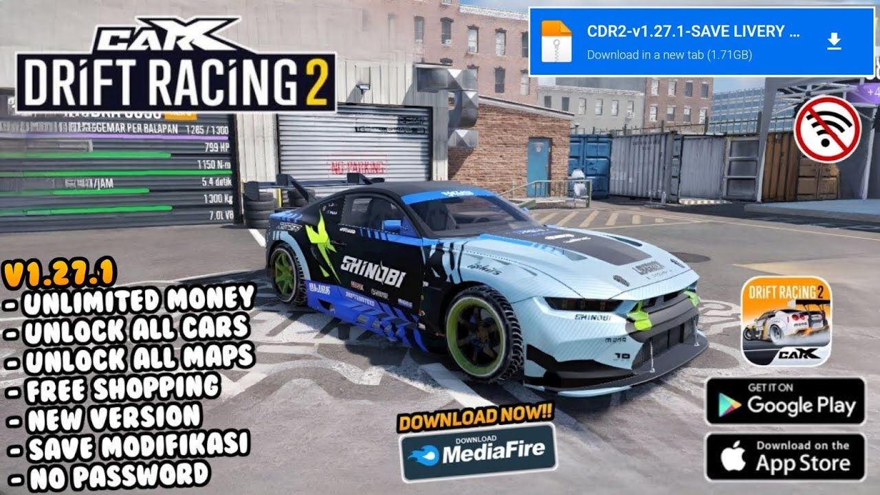 CarX Drift Racing mod v1.16.0 Apk+Data hack [Dinheiro Infinito