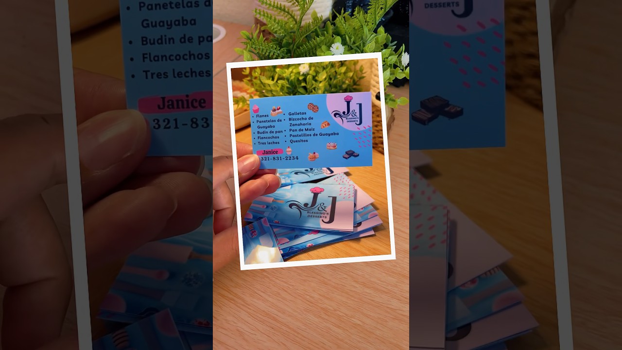 Tarjetas de presentacion para tu pequeno negocio
