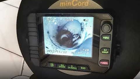 Sewercam Mincord MR20 | Portable Mini Push Camera