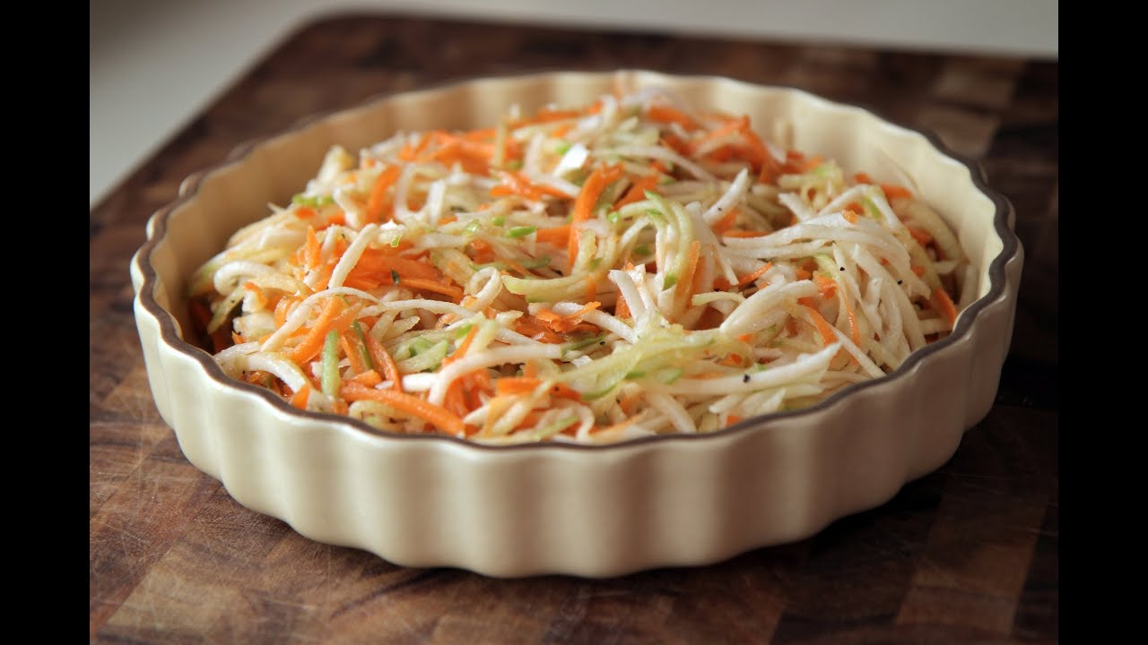 Shredded Turnip Slaw YouTube