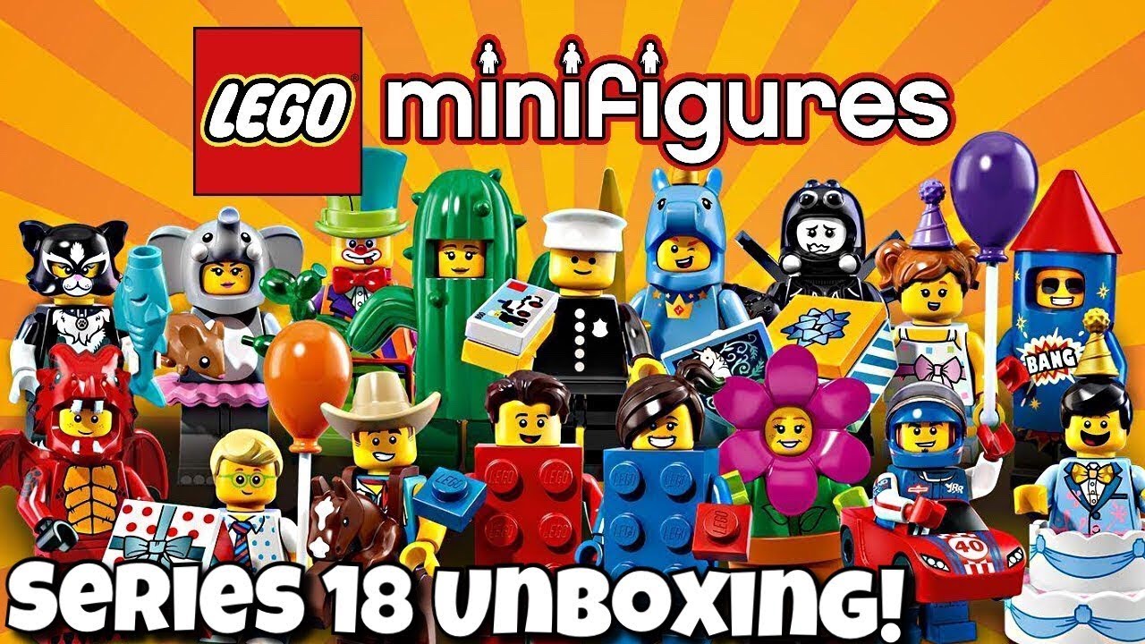 lego minifigures party