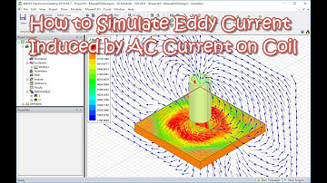 How to Simulate Eddy Current Induced by AC Current