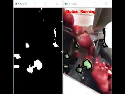 Tomatoes Sorting - OpenCv Python
