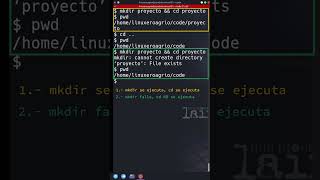 Linux 0 Agrio: Encadenar comandos en la terminal #terminal #linux #linuxcommandline