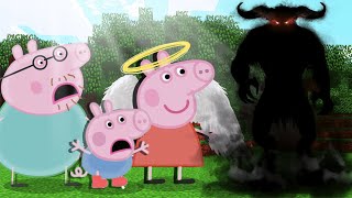 Angel Peppa Pig Play Minecraft 2