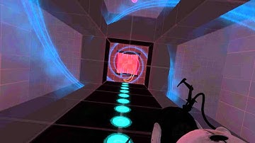 Solution to Portal 2 custom map "Devil