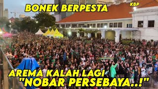 Full Nobar Arema vs Persebaya di Alun2 Surabaya ‼️