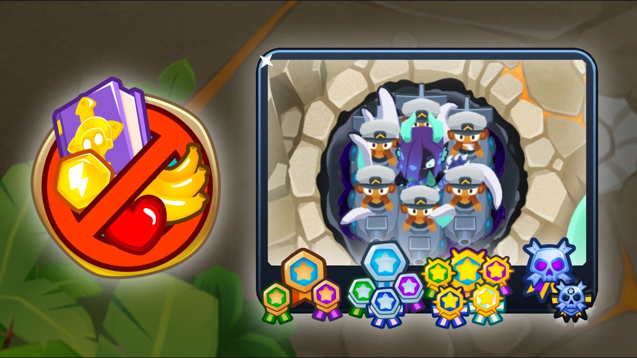 BTD6 EASY SPA PITS CHIMPS BLACK BORDER GUIDE | NO ACE MICRO | NO