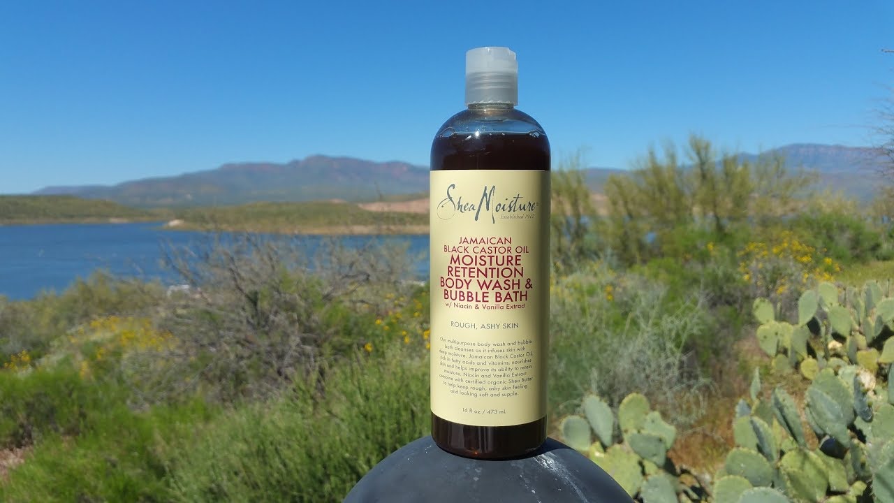 Shea Moisture Jamaican castor oil body wash and bubble bath YouTube