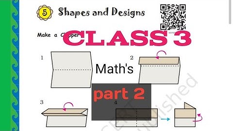 Shapes and Designs Class 3 math Chapter 5  Ncert (part 2)/Full explanation/Question ❓ Answer