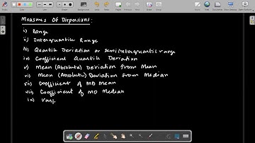 AFC 03 QT Business Statistics Lecture 21 | Dispersion
