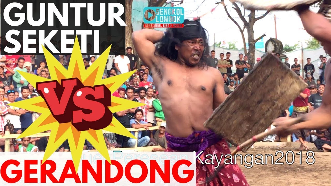 GERANDONG vs GUNTUR SEKETI PENONTON JADI HEBOHHH HISTERIS - KAYANGAN 2018