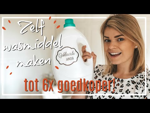 Zelf WASMIDDEL maken - tot 6X GOEDKOPER!! | Lifestyle Spot