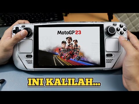 MotoGP™23 Steam Deck Gameplay Malaysia | Game Racing Motosikal ni Xpernah Menghampakan....