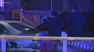 Shooting suspect in custody after police chase