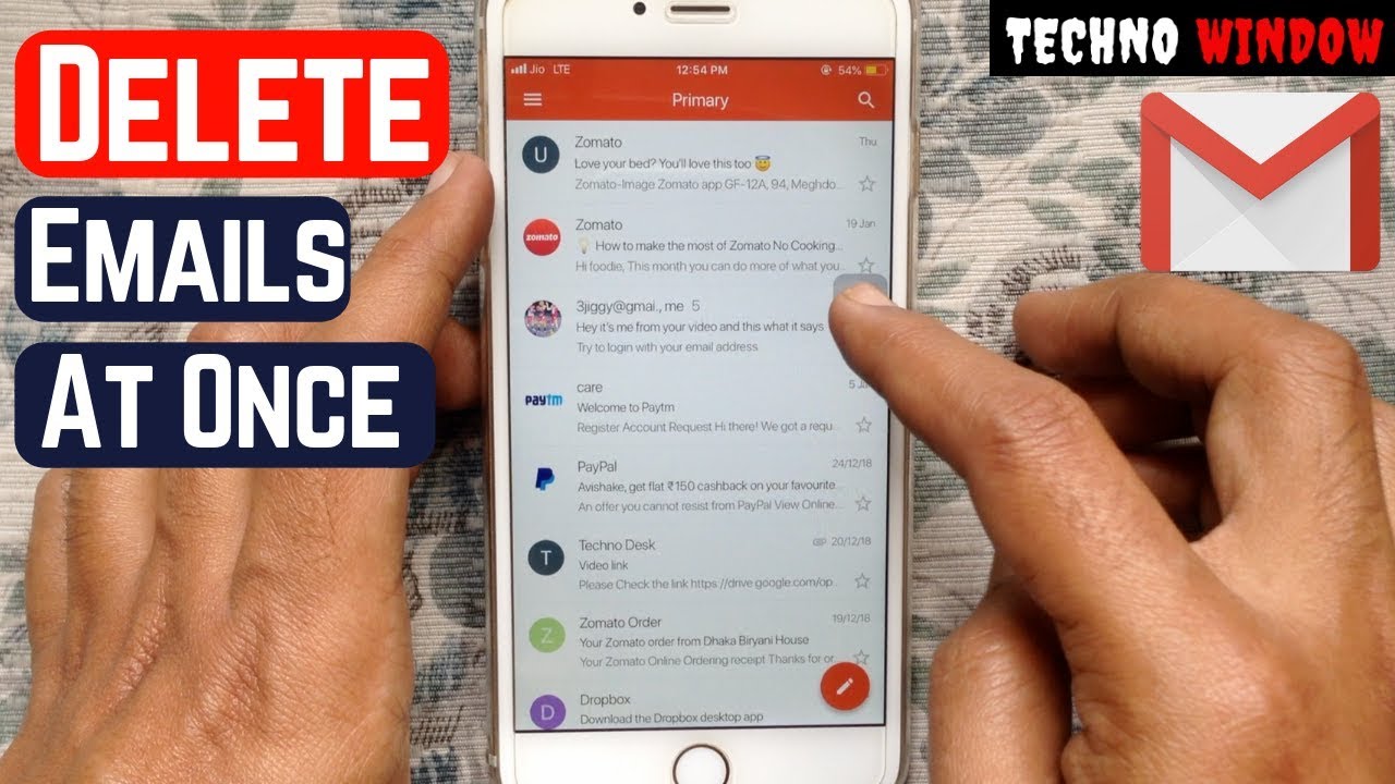 How To Delete All Unread Emails In Gmail App On Iphone