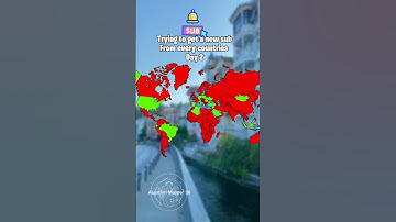 Trying to get a new sub from every country day 2 #europe #world