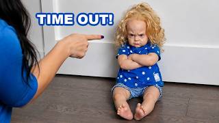 Reborn Girl Gets Time Out And Has Temper Tantrum!