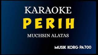 PERIH - MUCHSIN ALATAS ( KARAOKE DANGDUT NADA COWOK COVER CORG PA700 )
