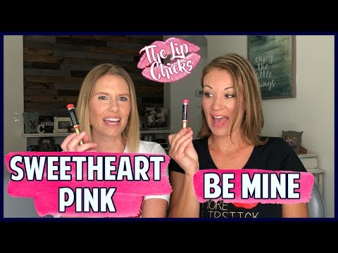 LIPSENSE BE MINE & SWEETHEART PINK 💖 New Colors Comparison!!!