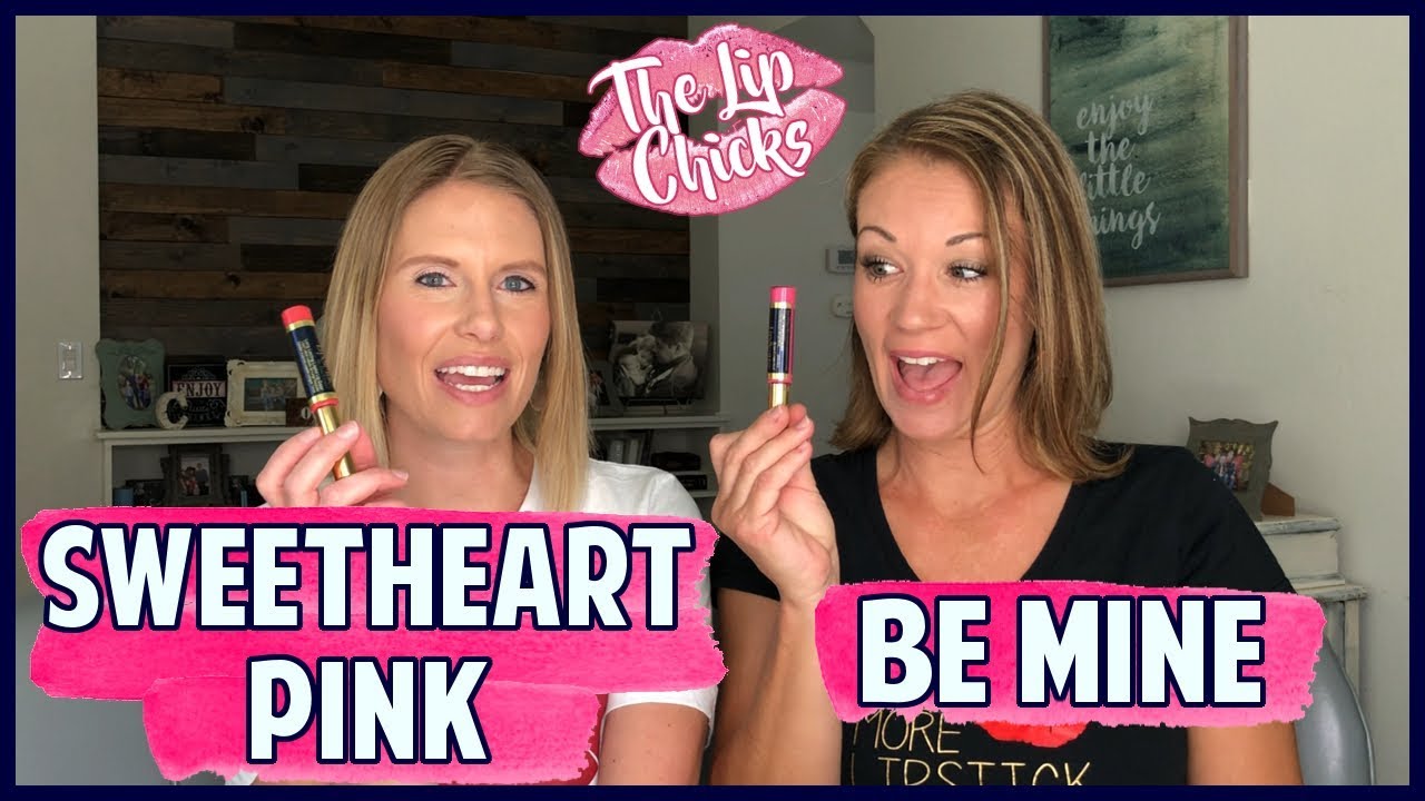 LIPSENSE BE MINE & SWEETHEART PINK 💖 New Colors Comparison!!! YouTube
