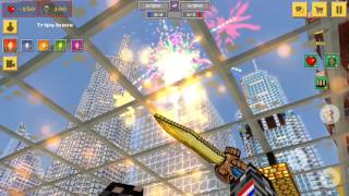 Outdated Block Force 2.1.8 Mega APK GodMode Infinite Ammo Instant Kill SuperSpeed Fireworks screenshot 2