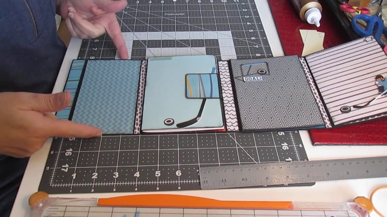 Tuto Express | Folio à 4 Sections à Partir de Stickers, Facile et Rapide | Scrapbooking