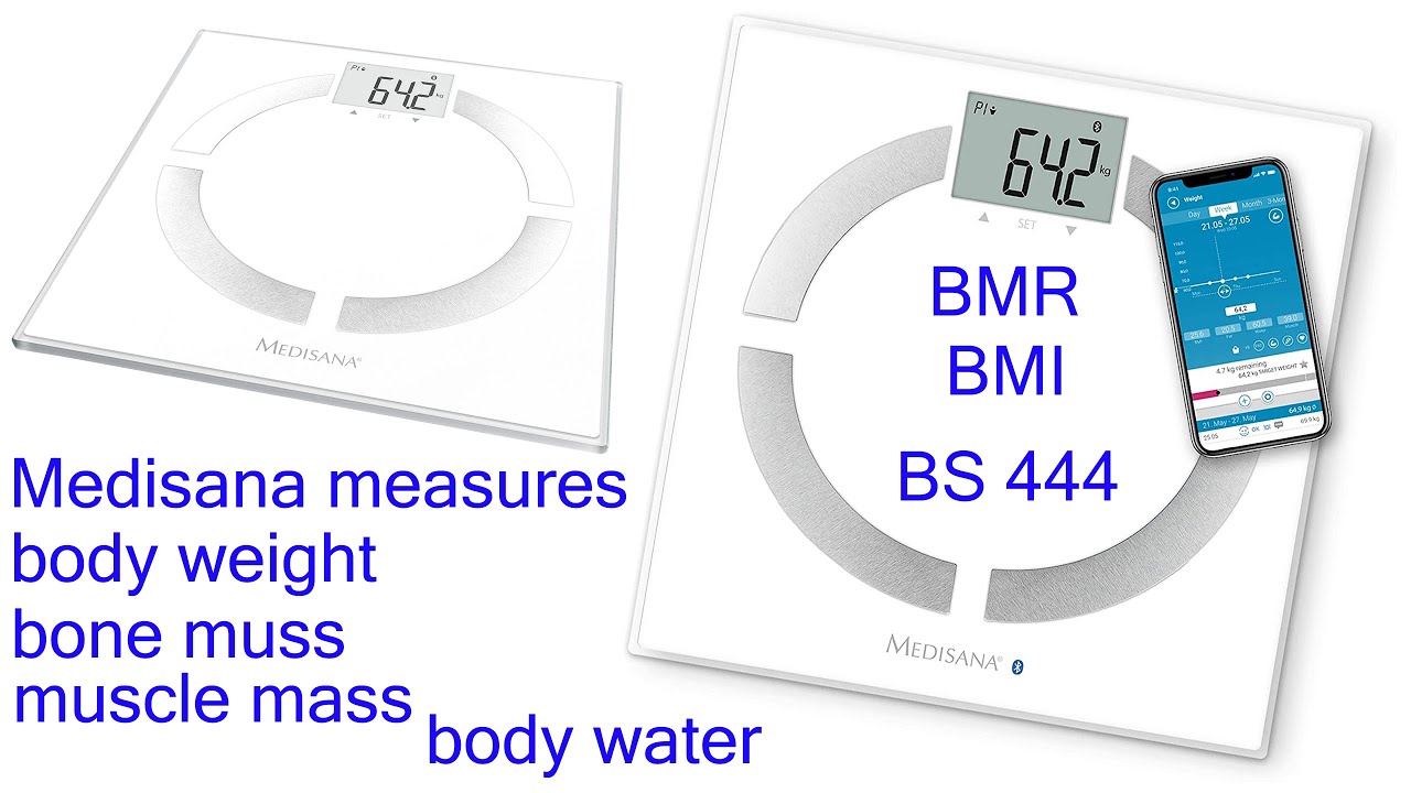 Medisana Body Analysis Connect BS Scale TESTING YouTube - 444