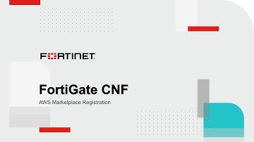 FortiGate CNF AWS Onboarding Tutorial | Cloud Security
