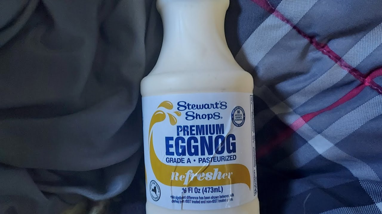 Stewart's Shops EGGNOG Sip N Review YouTube