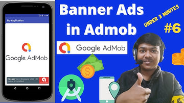 How to implement Banner ads (Admob) in Android app in 5 minutes ? || #Admob #banner_ads #ads