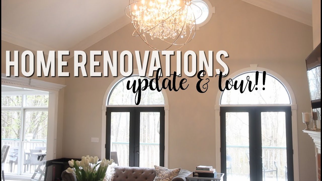 Home Renovations: 6 Week Update + House Tour #HouseToHome!!