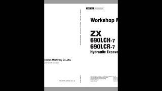 Hitachi ZX690LCR-7 Service manual - YouTube
