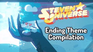 Video thumbnail of "Steven Universe - All Ending Themes (S1-5 Compilation)"