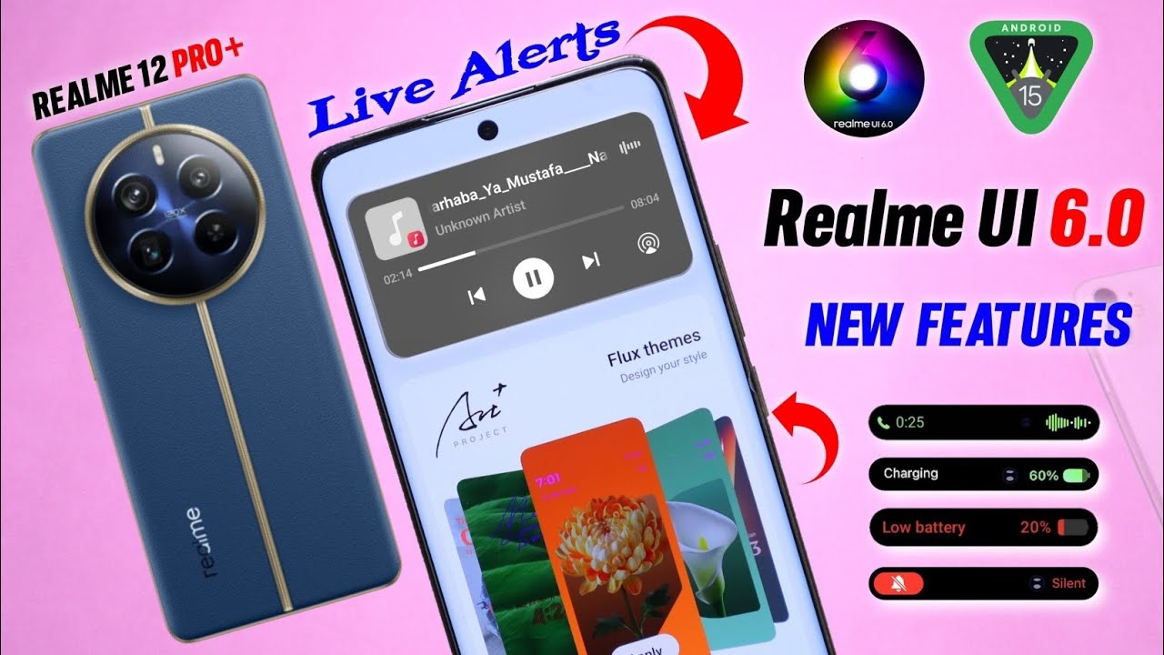 Realme 12 Pro Plus UI 6.0 Stable Update & New Features | Realme UI 6.0 ...