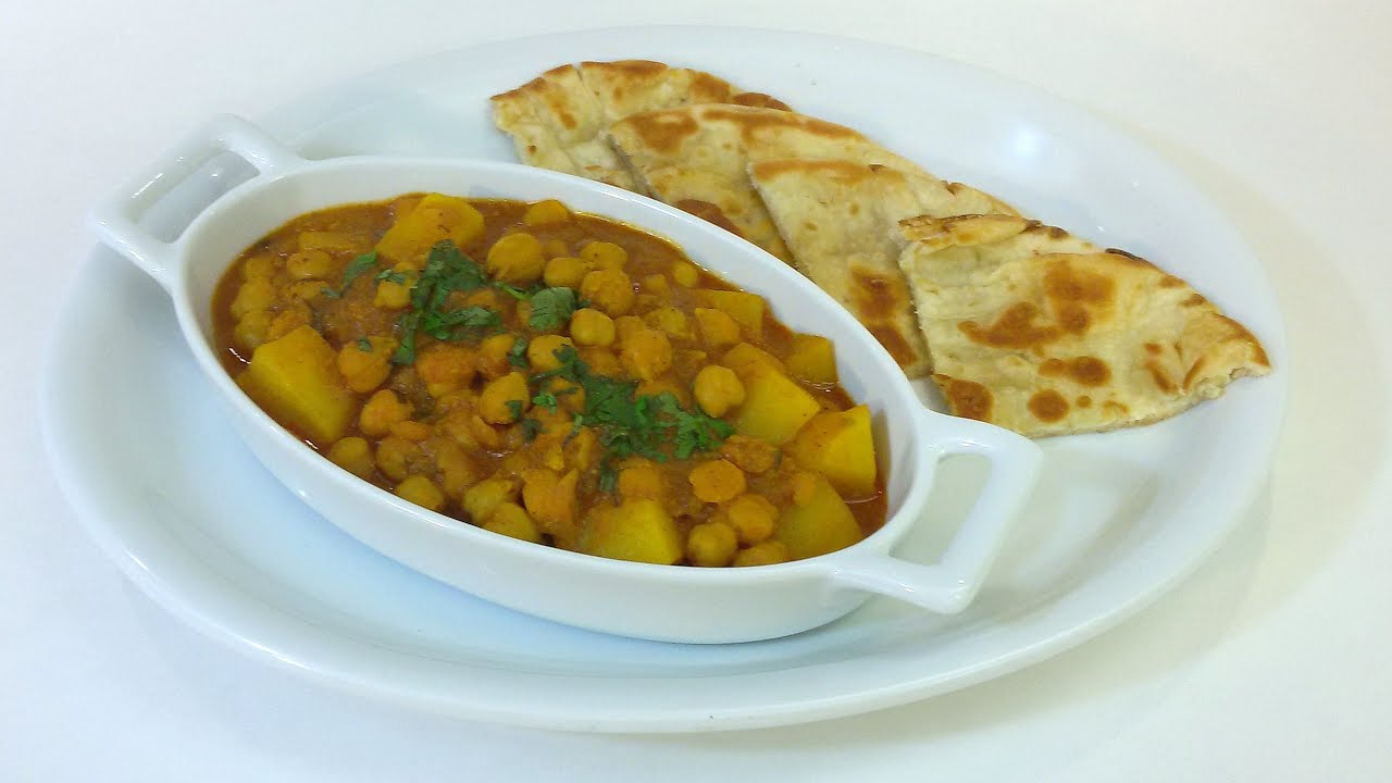 Garbanzos al estilo Hindú Chana Masala