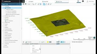 Viewing draped images and GIS data on topography in Leapfrog Geo software [microlearning]