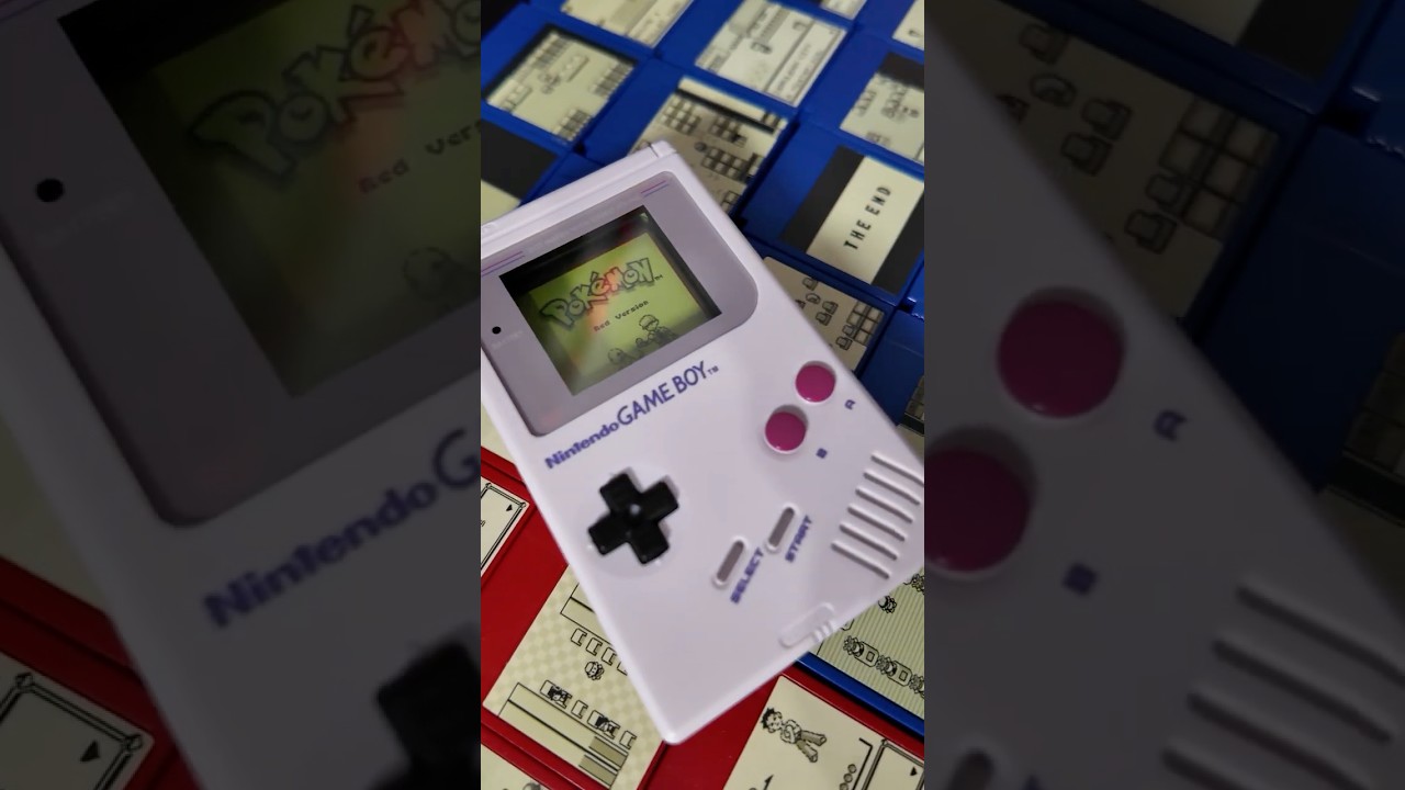 NEW Gameboy Jukebox! Playing Pokémon Red And Blue Classics! - YouTube