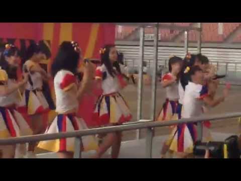 20140927AKB48チーム8『恋する充電プリウス』2回目in豊田スタジアム（愛知県）